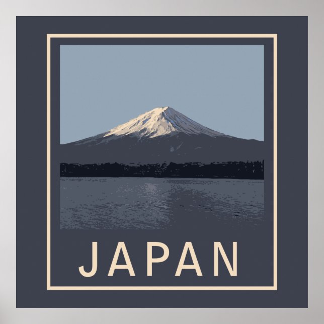Japan Mount Fuji Poster (Front)