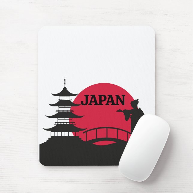 Japan Mouse Pad (With Mouse)