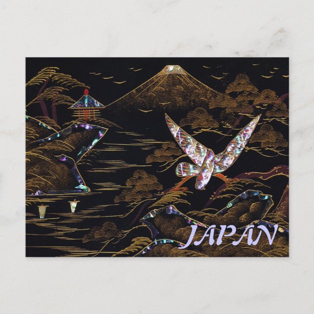 Japan Mt. Fuji Nature Scene Postcard (Front)