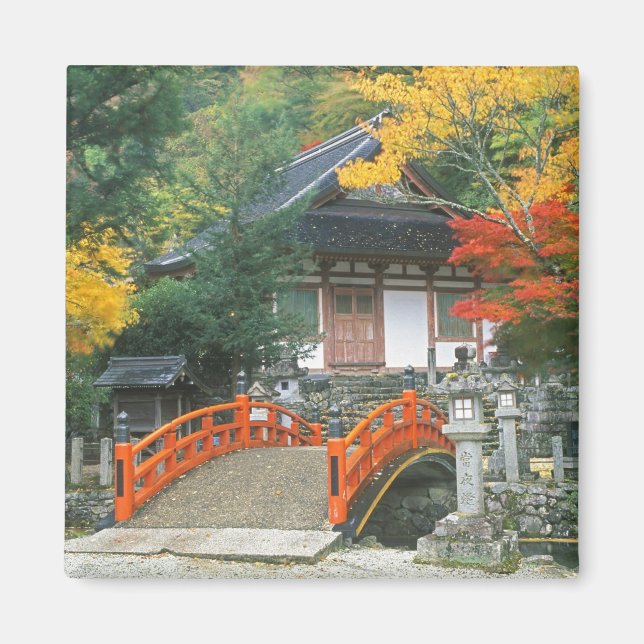 Japan, Nara, Ryuzenji Temple Magnet (Front)