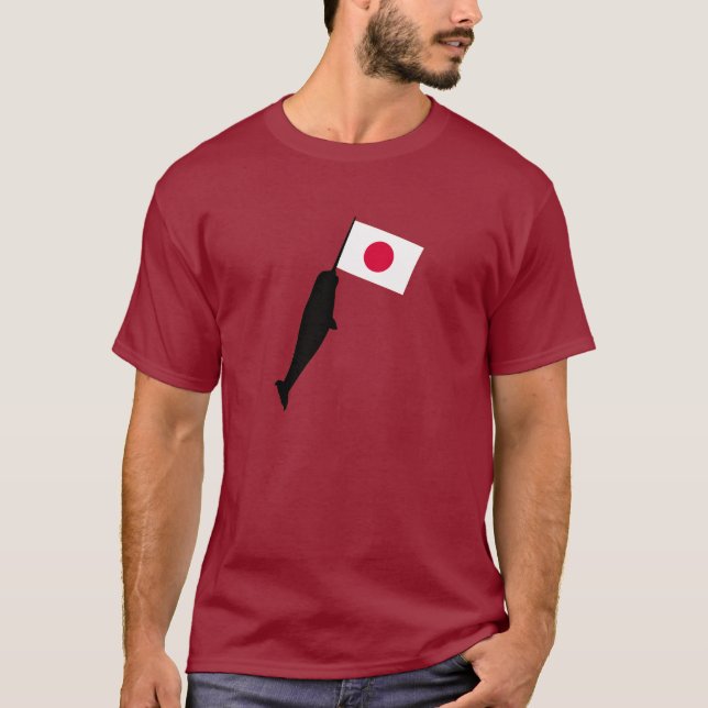 Japan Narwhal T-Shirt (Front)