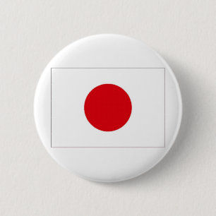 Japan National Flag 6 Cm Round Badge