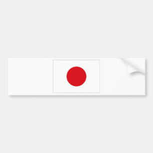Japan National Flag Bumper Sticker