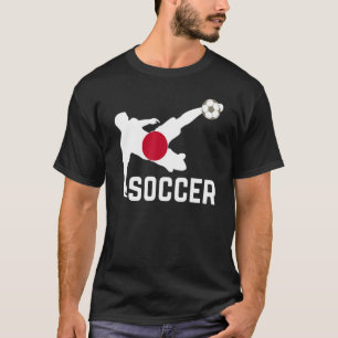 Japan National Soccer  Soccer Japan Flag Football T-Shirt