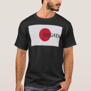 Japan Niigata Asia Travel Flag T-Shirt