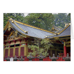 Japan, Nikko. Toshogu Shrine and mausoleum in 2