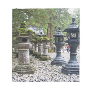 Japan, Nikko. Toshogu Shrine and mausoleum in Notepad