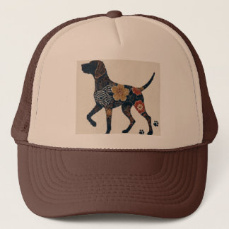 Japan pointer trucker hat