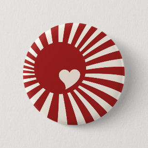 Japan Relief 6 Cm Round Badge