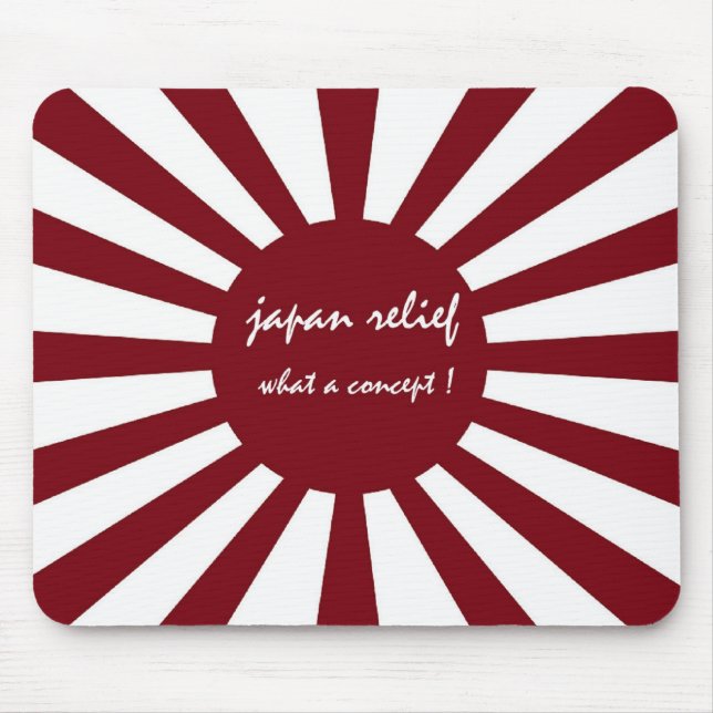 japan relief what a concept mouse pad (Front)