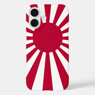Japan Rising Sun Flag iPhone 16 Case