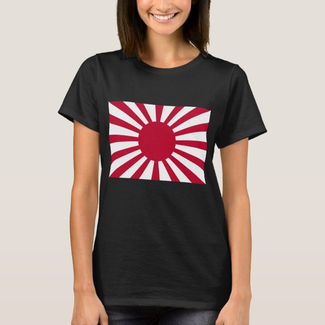 Japan Rising Sun Flag T-Shirt (Front)
