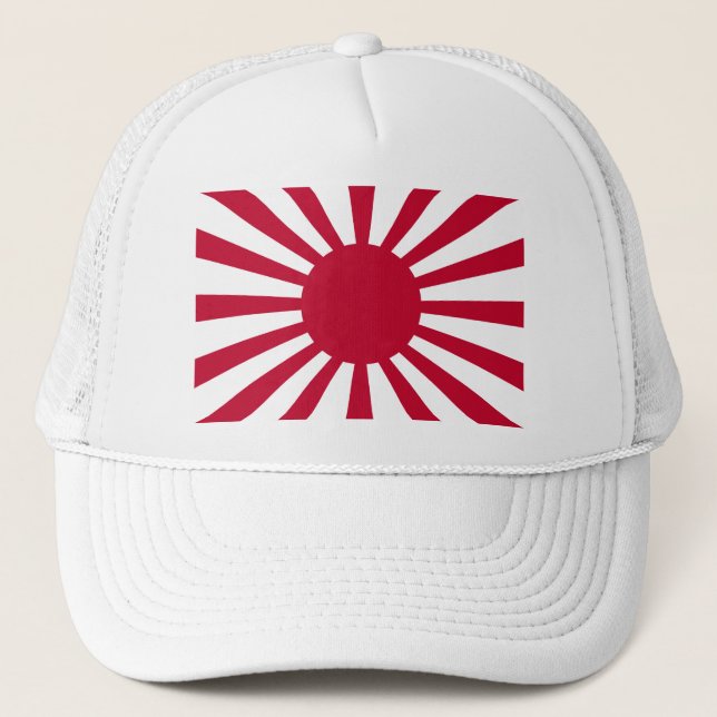 Japan Rising Sun Flag Trucker Hat (Front)