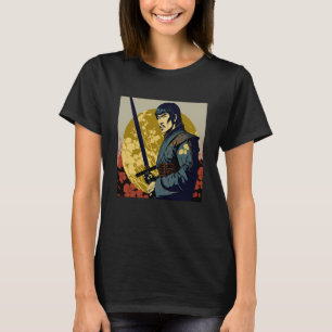 Japan Samurai Retro Vintage Sword Warrior Japanese T-Shirt