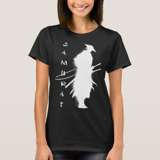 Japan samurai warrior katana sword fight with stra T-Shirt