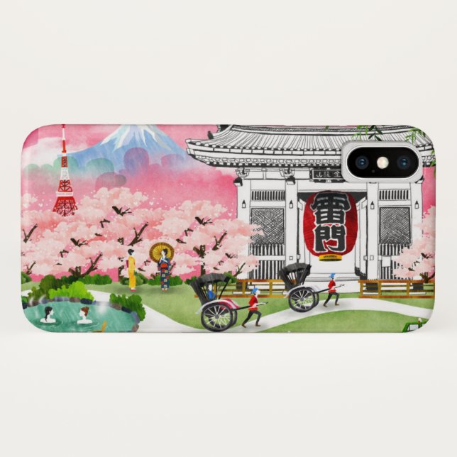 Japan Scene Case-Mate iPhone Case (Back (Horizontal))