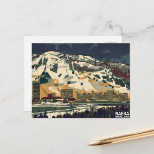 Japan Snow Culture Naeba Night Ski ポストカード Postcard