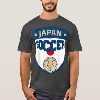 Japan Soccer Fans Jersey Japanese Flag Football Lo T-Shirt