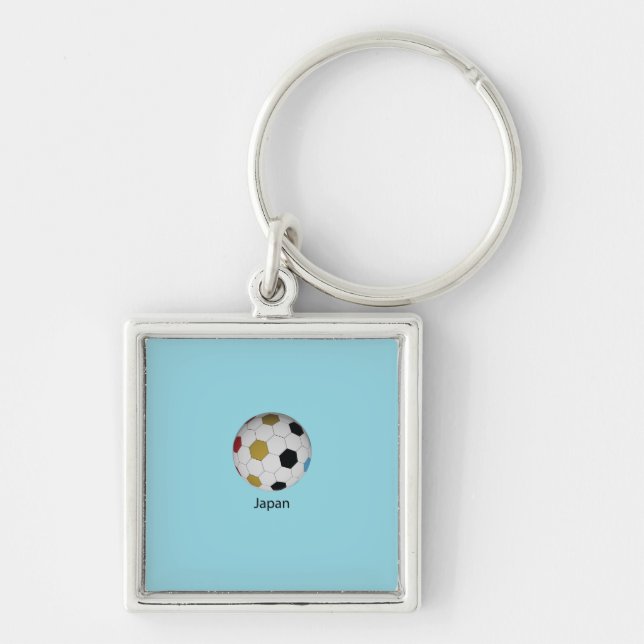 Japan Soccer Key Ring (Front)