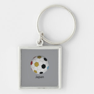 Japan Soccer Key Ring