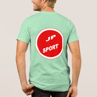 JAPAN SPORT Green Back T-shirt Tri-Blend Shirt