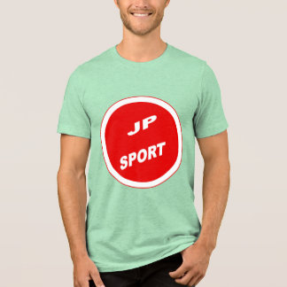 JAPAN SPORT Green T-shirt Tri-Blend Shirt
