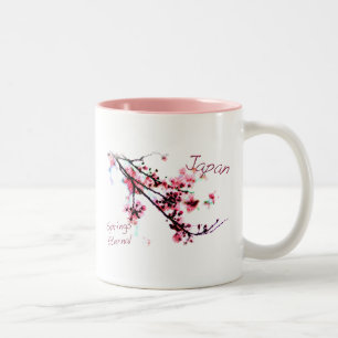 japan Springs Eternal Two-Tone Coffee Mug