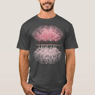 Japan Style Japanese Cherry Blossom Sakura  T-Shirt