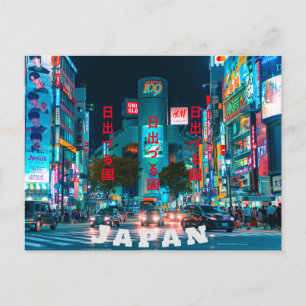 Japan style postcard simple unique postcard