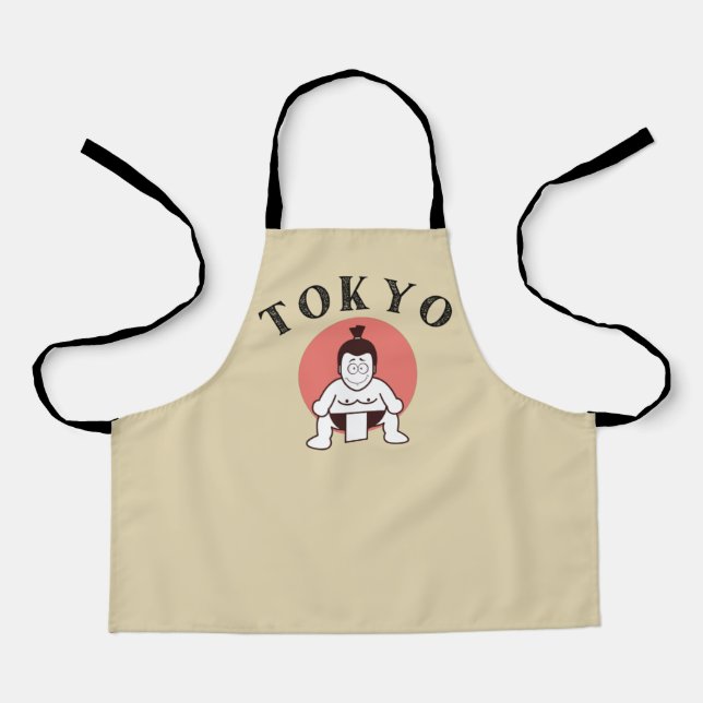 Japan Sumo Tokyo - Son of The Sun Apron (Front)