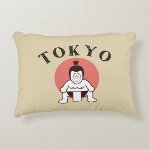 Japan Sumo Tokyo - Son of The Sun Decorative Cushion