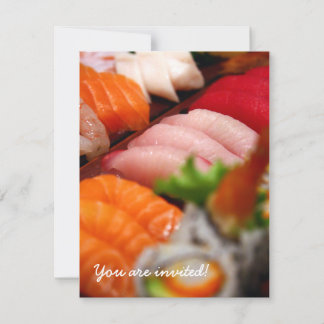 Japan Sushi Collection Invitation