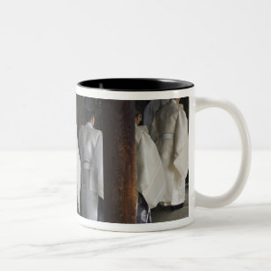 Japan, Tokyo, Meiji Shrine Autumn Festival Two-Tone Coffee Mug