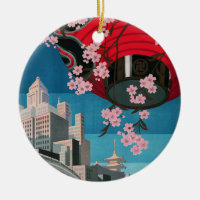 Japan Tokyo Vintage Japanese Travel Poster