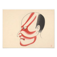 Japan - Traditional Kabuki - red4 -