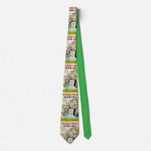 Japan Travel Island Okinawa Tie