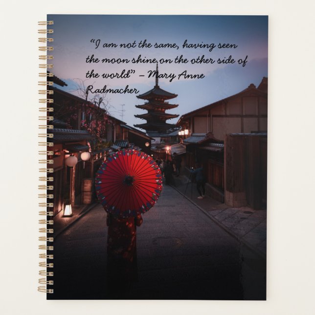 Japan Travel Photography Planner (Front)