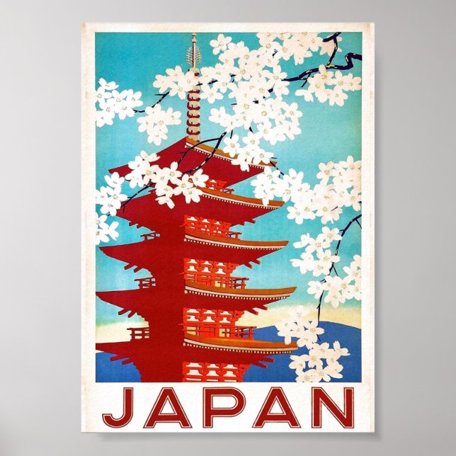 Japan Travel Poster (Front)