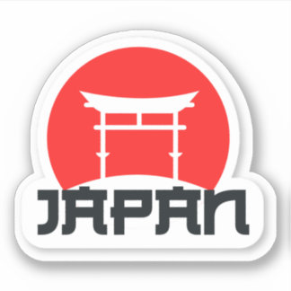 Japan Travel Vinyl Sticker