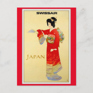 JAPAN vintage travel Postcard
