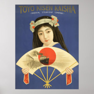 Japan Vintage Travel Poster