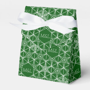Japandi style Snowflake Wedding Favour Box