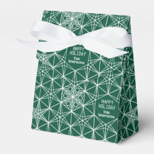 Japandi style Snowflake Wedding Favour Box