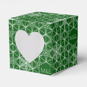 Japandi style Snowflake Wedding Favour Box