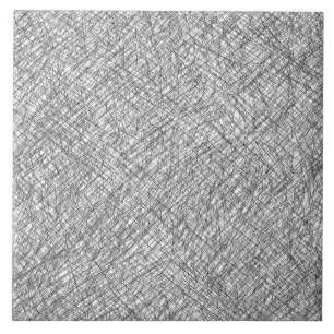 Japandi texture style simple lines scribble ceramic tile