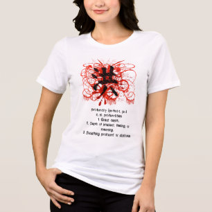 Japanes Kanji for profundity Tri-Blend Shirt