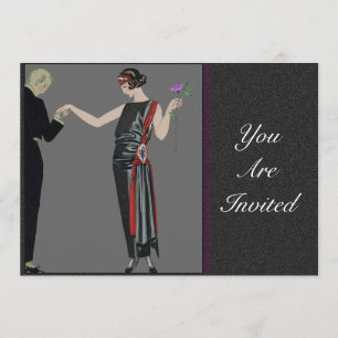 Japanese 1920's Style Invites