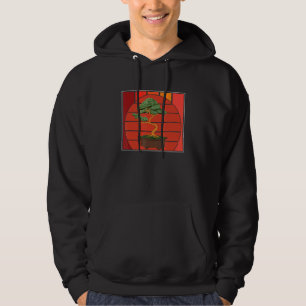 Japanese Aesthetic Culture Zen Buddhist Bonsai Tre Hoodie