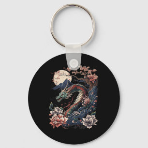 Japanese Aesthetic Dragon Japanese Art Japan Tatto Key Ring