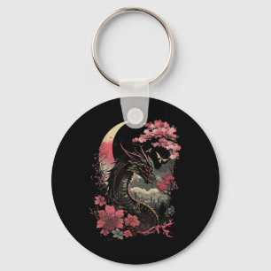 Japanese Aesthetic Dragon Japanese Art Japan Tatto Key Ring